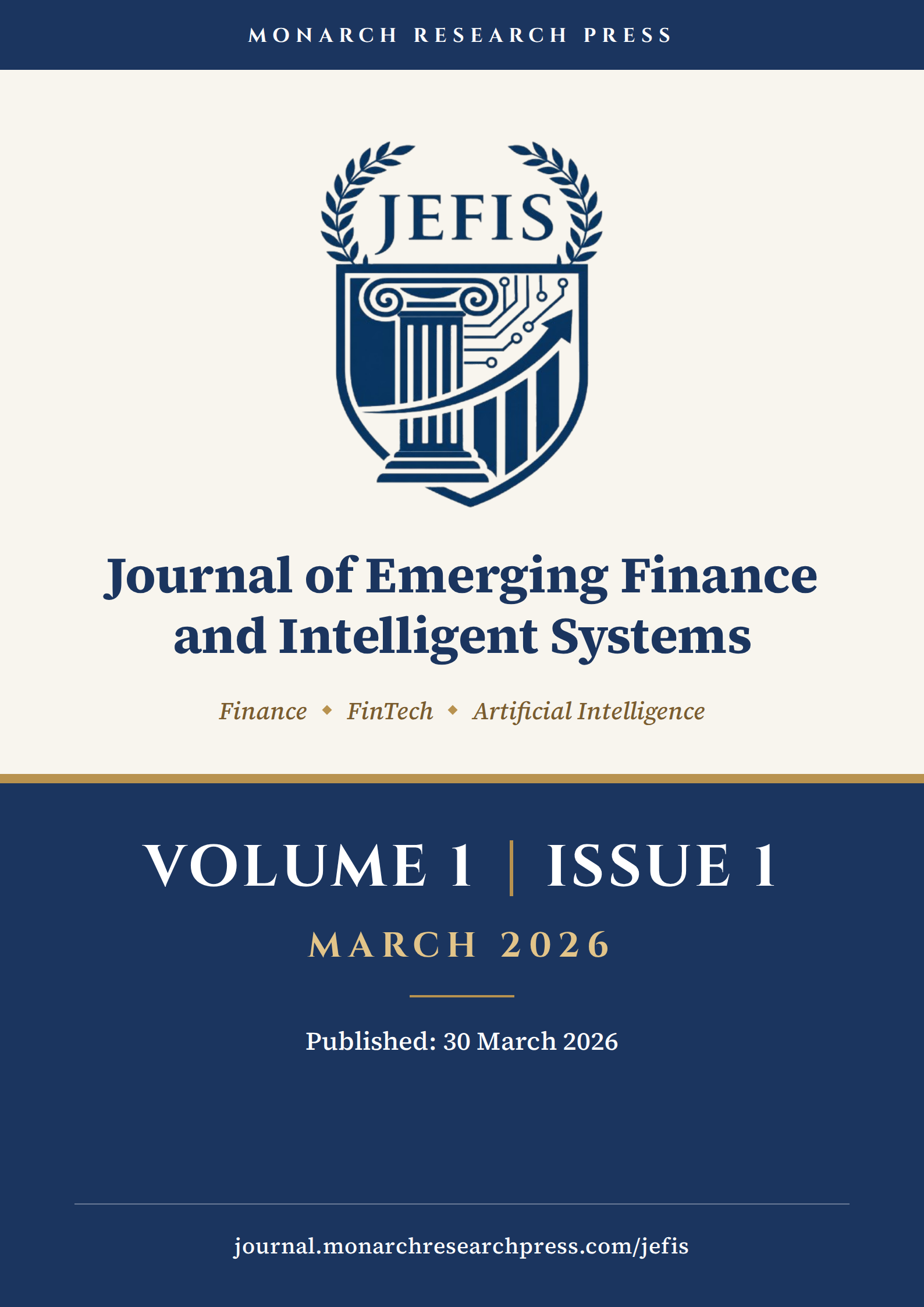 					View Vol. 1 No. 1 (2026): Mar 2026
				